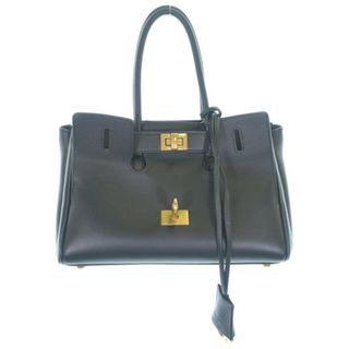 FEILER - フェイラー モフモフワンチャン トートバッグ シルバーグレー