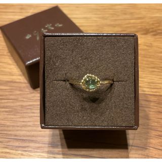 agete - 週末お値下げ agete アガット 白蝶貝 K10 リングの通販 by