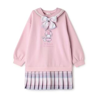 mezzo piano - 新品 メゾピアノ 110 うさぎチェック柄ジャンパー