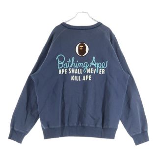 A BATHING APE - A Bathing Ape カレッジロゴ ラインストーン