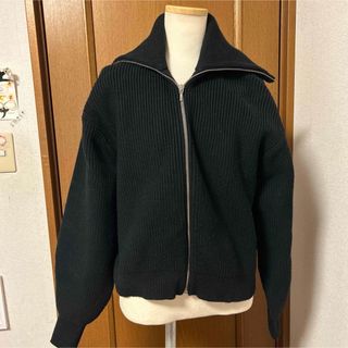 PLST - プラステ ウールテンセルリバースタンドフードコートの通販 by