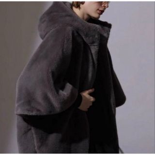 Drawer - DRAWER ウールアルパカシャギーコート 36の通販 by ＊＊yal