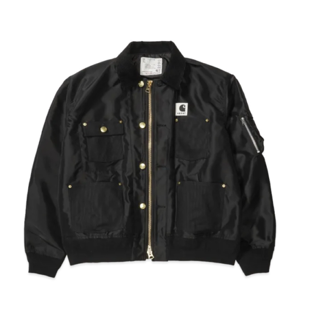 sacai - sacai x Carhartt WIP Nylon Twill 黒 サイズ 2の通販 by