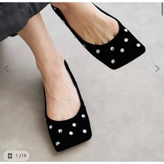 JIL SANDER - ジルサンダー メタルアンクレットバレエシューズ