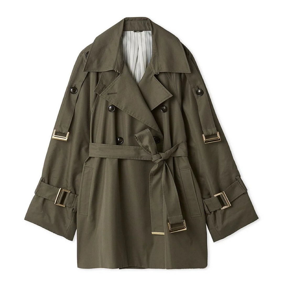 SNIDEL - snidel スナ ミドルトレンチコートの通販 by