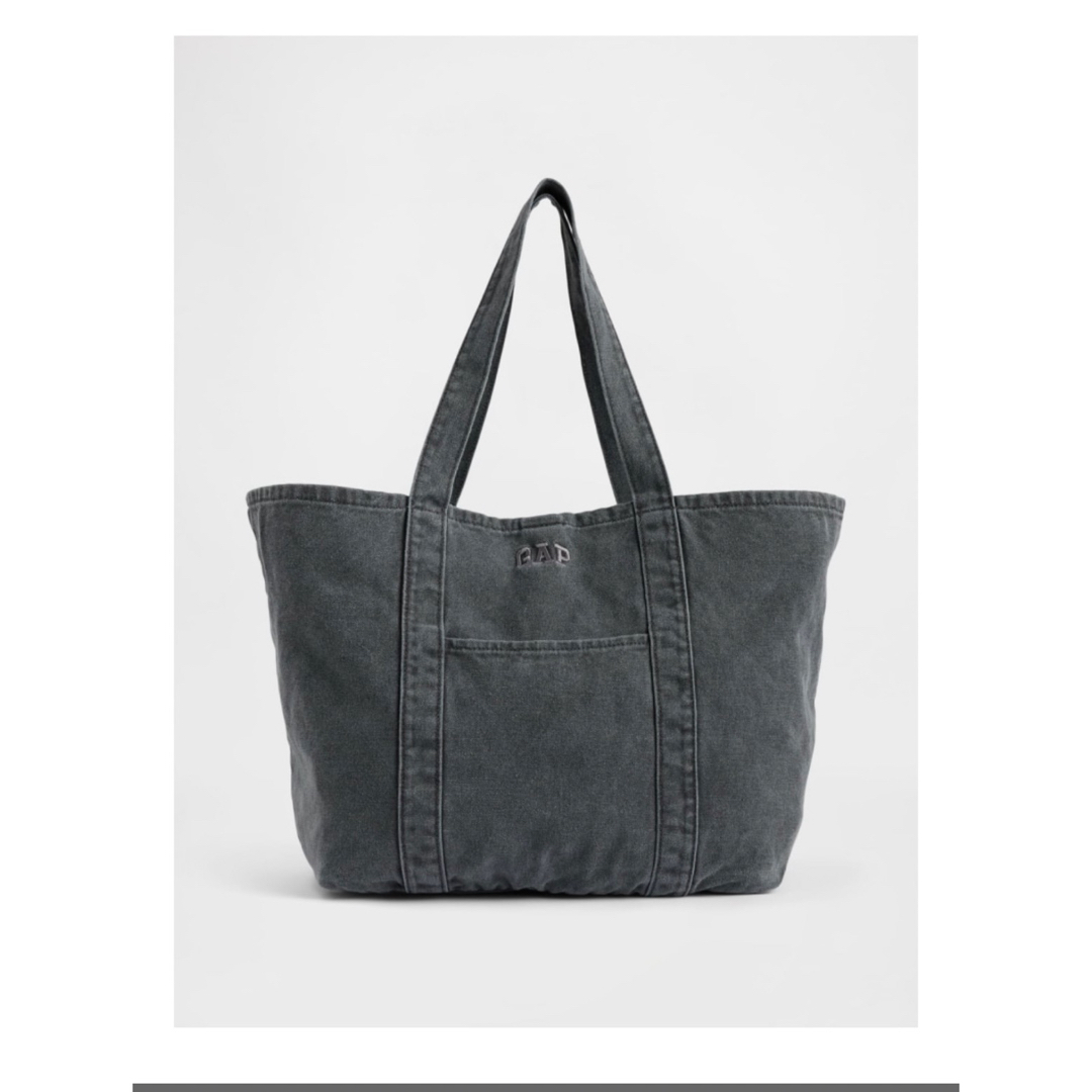 GAP - 【新品未使用タグ付き】GAP ロゴトートバッグ ブラックの通販 by