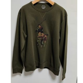 POLO RALPH LAUREN（スウェット ・ グリーン・カーキ/緑色系）のフリマ