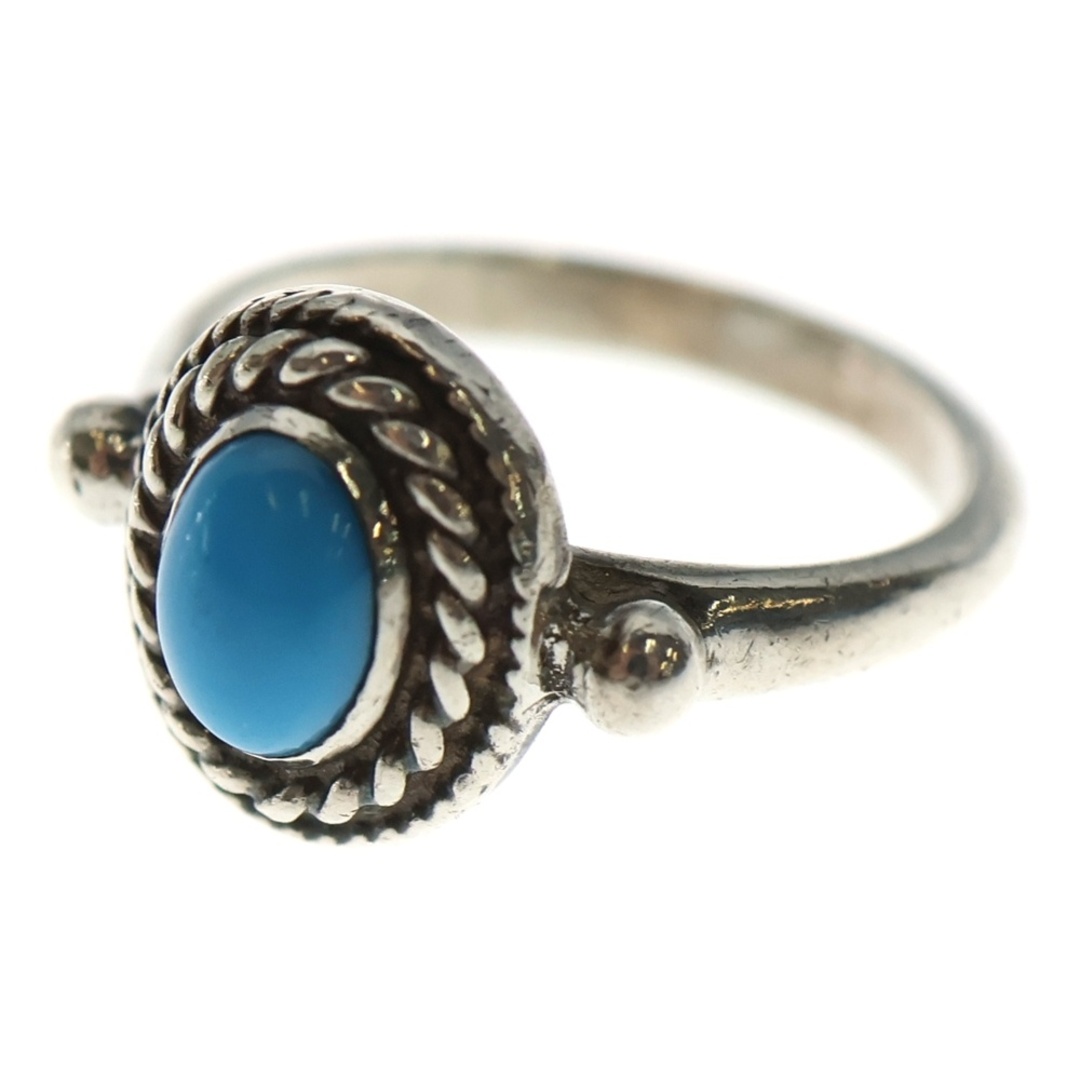 goro's - goro's ゴローズ 銀縄ターコイズピンキーリング シルバー