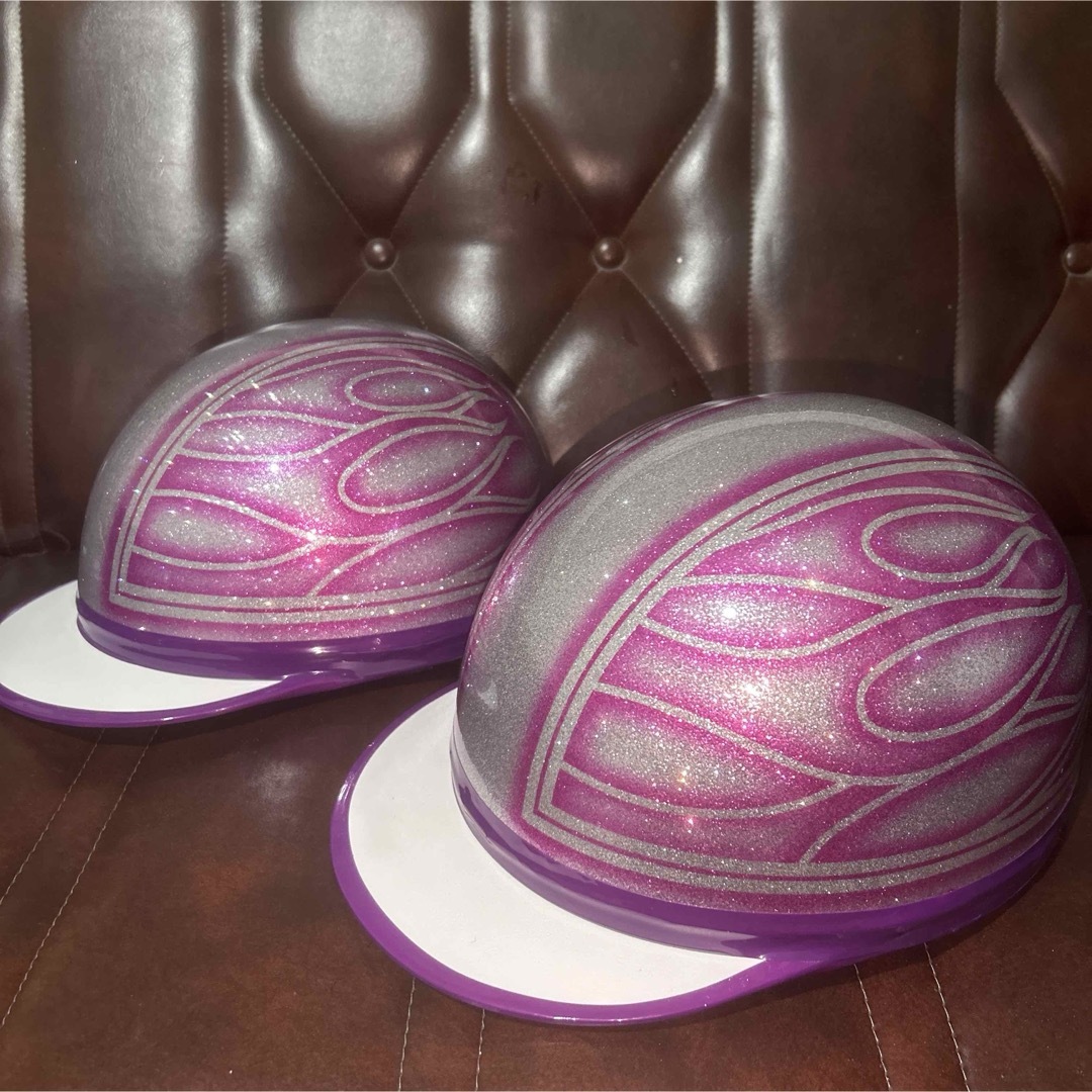 カスタムコルク半 ラメラメ キャンディーピンク ぼかし ファイヤー