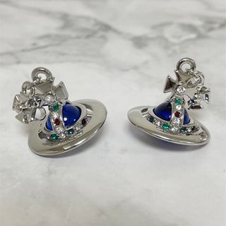 Vivienne Westwood（ピアス ・ ブルー・ネイビー/青色系）のフリマ