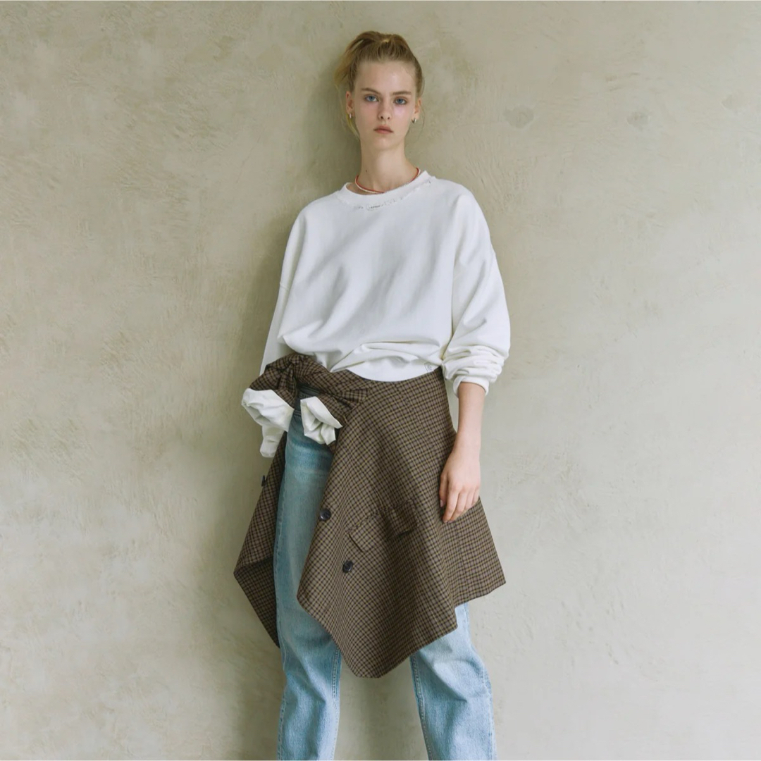 SeaRoomlynn - 新品Sea Room Lynn Acid dye ダメージSweatプルオーバー