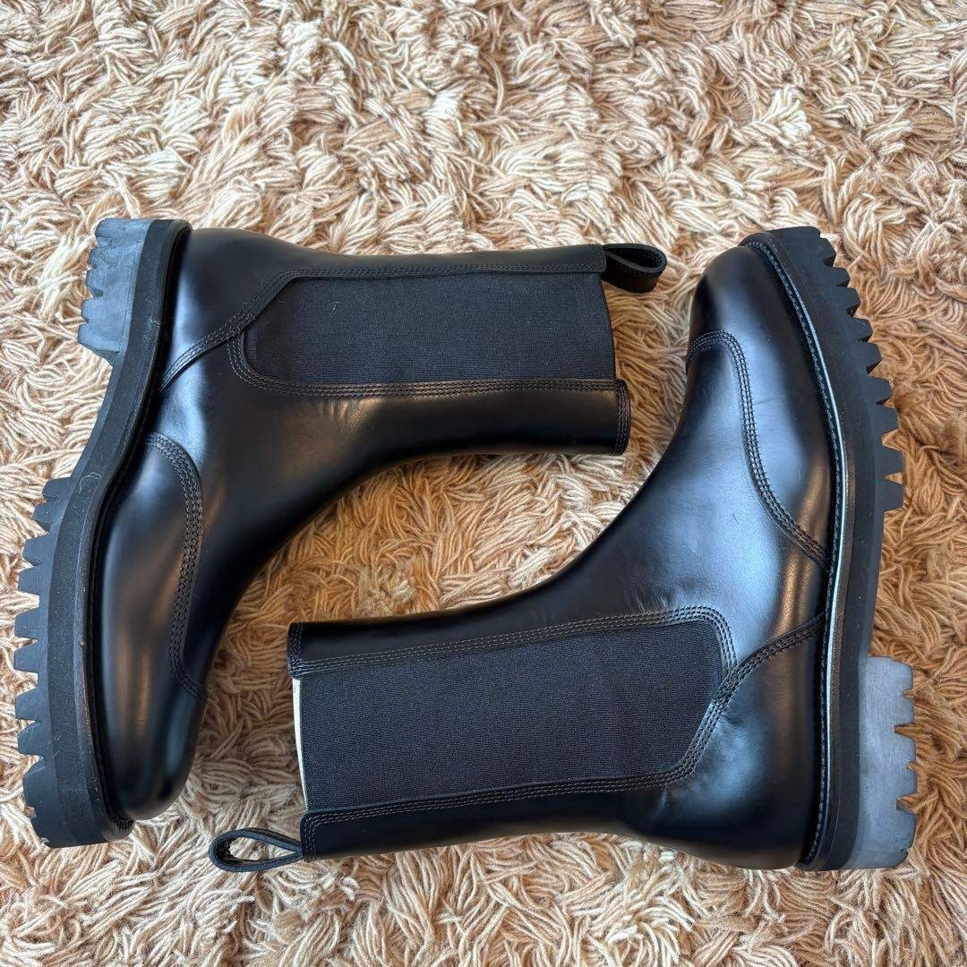 DRIES VAN NOTEN - 【未使用】ドリスヴァンノッテン レザー サイドゴア