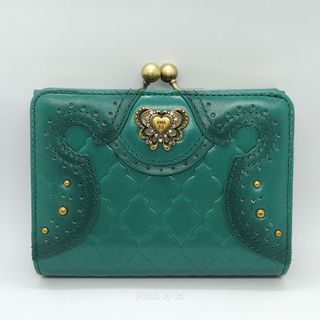 ANNA SUI - アナスイ 手帳カバー 手帳ケース 本革 レザー 蝶 文房具