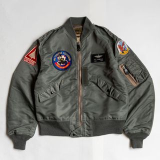 ALPHA INDUSTRIES - ALPHA社製 MA-1 MIL-J-82790J(USAF) Mサイズの通販