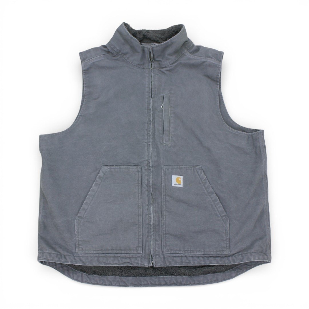 carhartt - 古着 Carhartt Duck Vest GVL カーハート ダックベスト