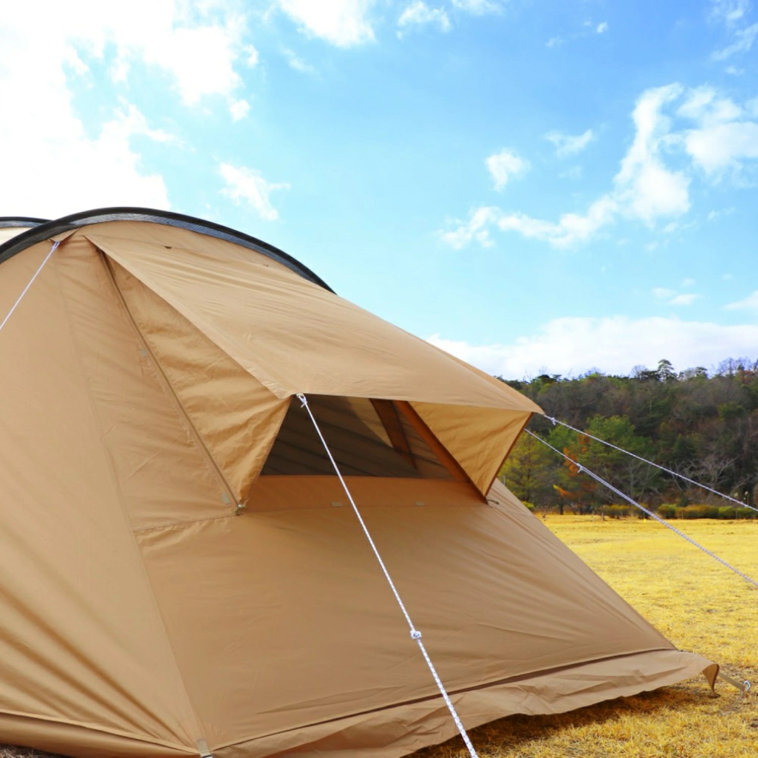 Ignio - 新品 イグニオ 2ルーム型テント ドームテント 4人用 カマボコ