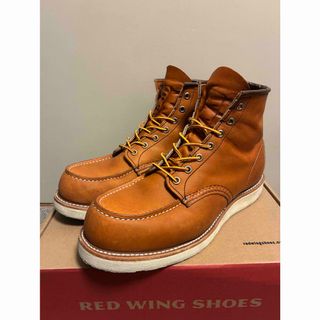 REDWING - 半円犬タグ8167スエードアイリッシュセッター875犬刻印8173