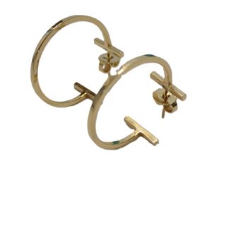 Tiffany & Co. - ティファニー TIFFANY バンブーフープ ピアス