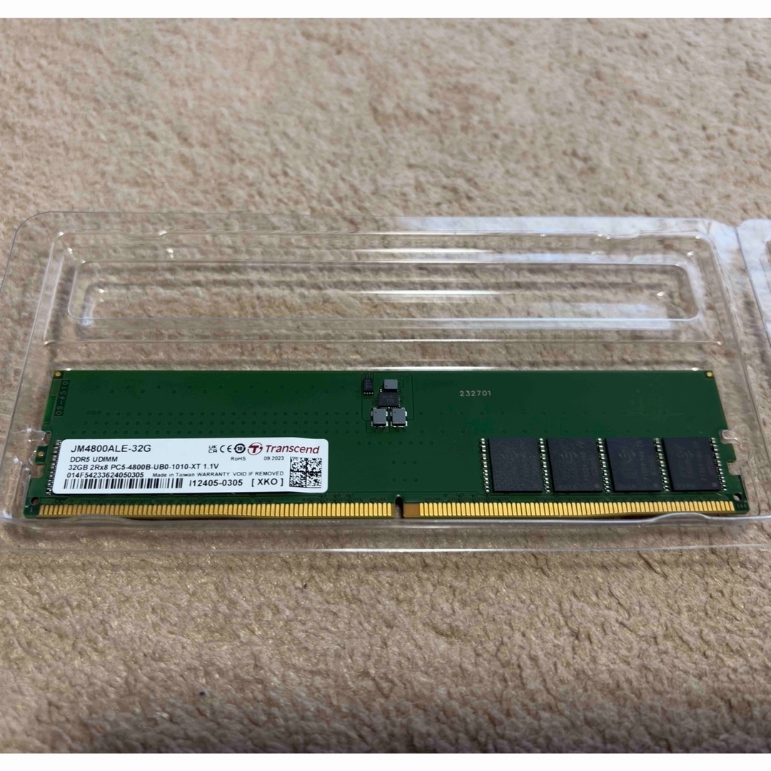 DDR5-4800 32GB Transcendの通販 by yu's shop｜ラクマ