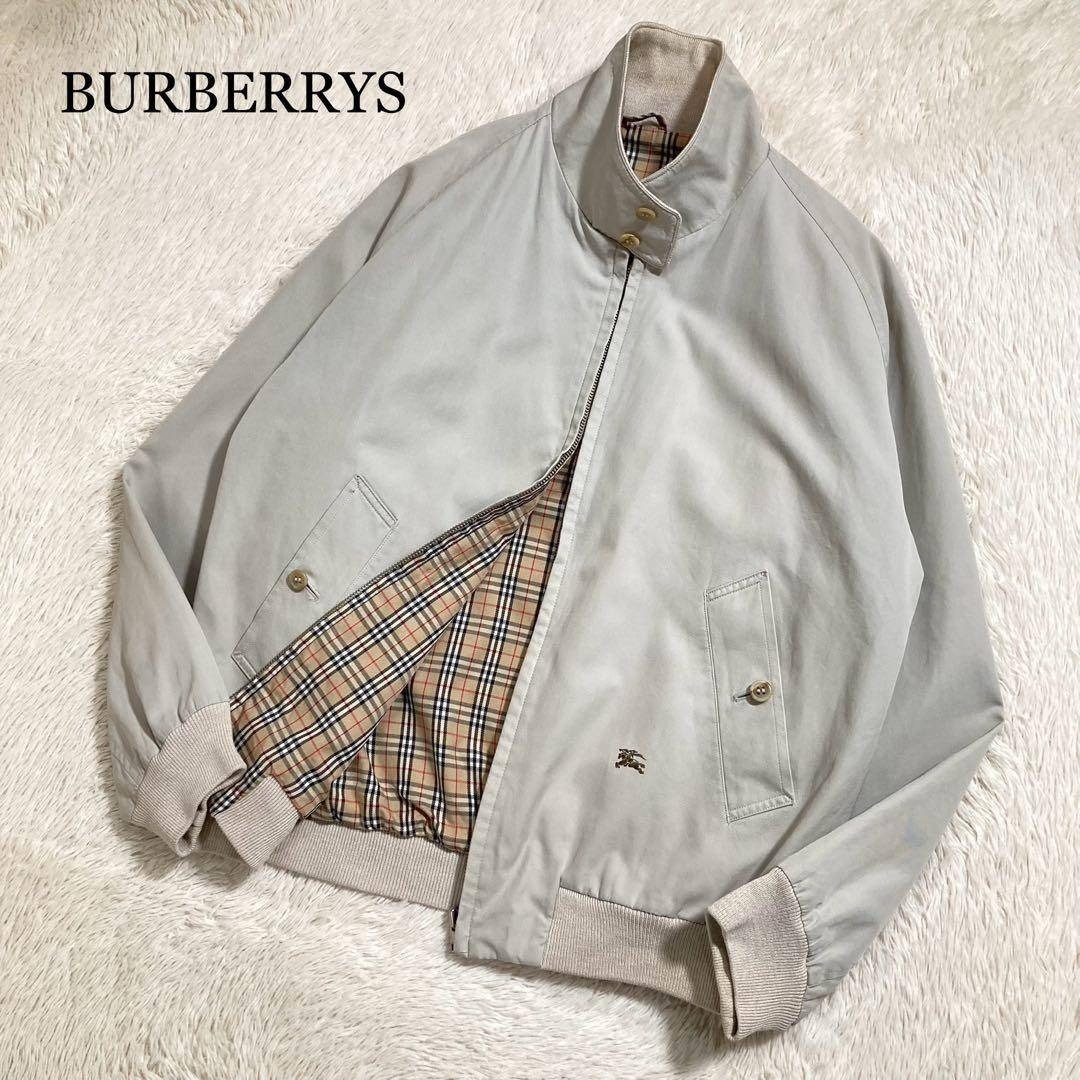 BURBERRY - 90s バーバリーズ ハリントンジャケット コットン ノバ