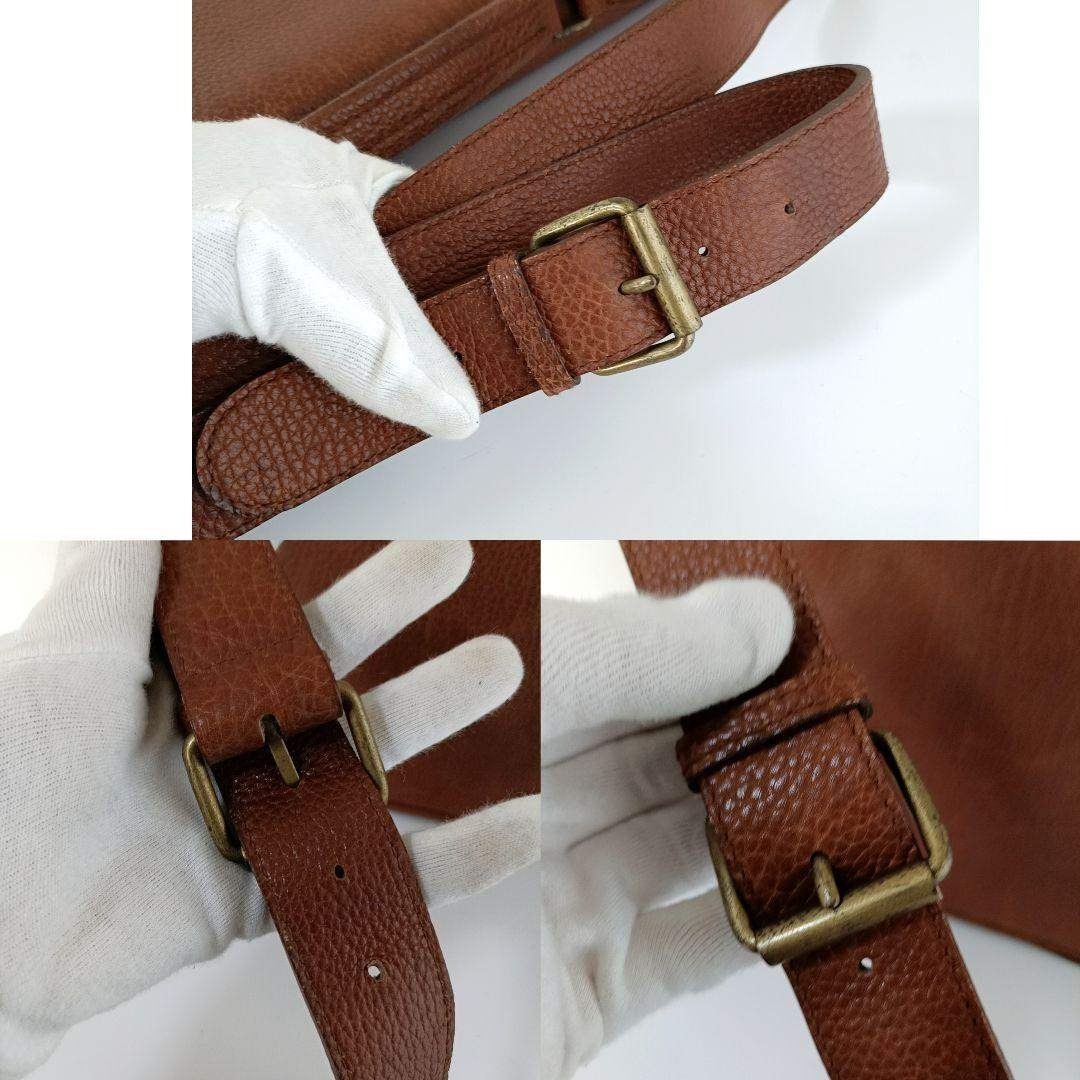 POLO RALPH LAUREN - 美品・超大容量 ポロラルフローレン シボ革2way