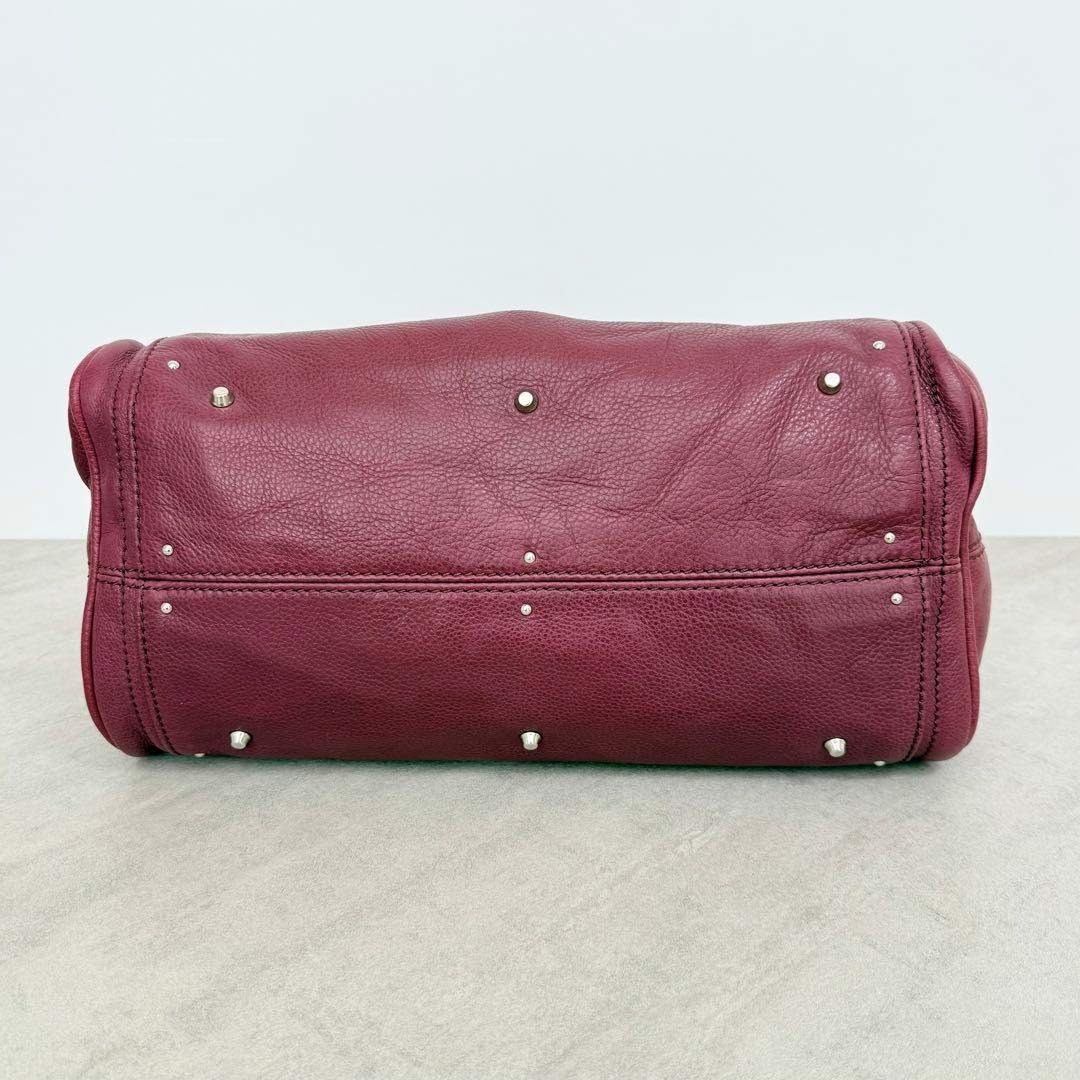 Chloe - 美品 Chloe クロエ パディントン ハンドバッグ 南京錠 ワイン