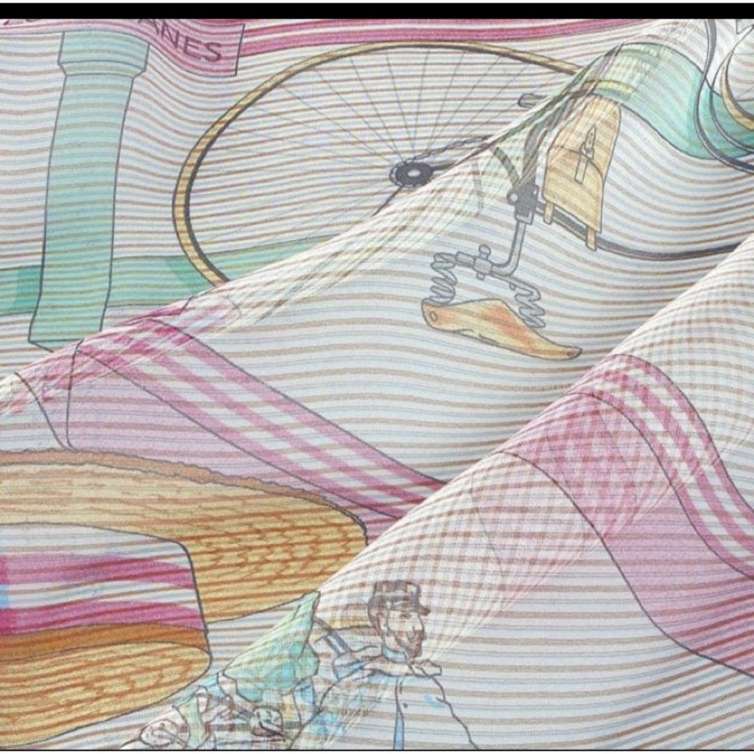 HERMES - エルメス HERMES カレ70 スカーフ モスリン ベカン 2022SS