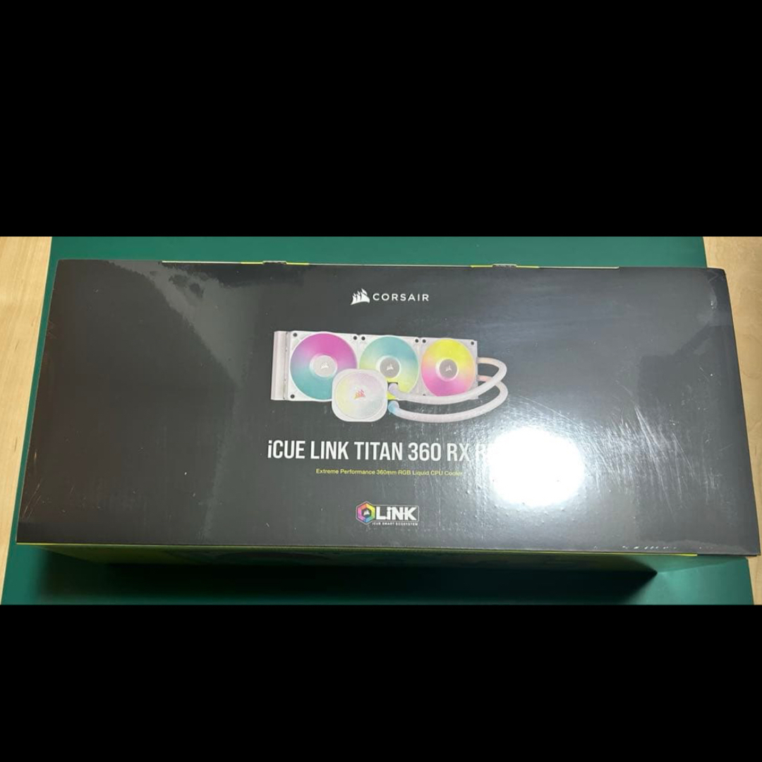 CORSAIR TITAN 360 RX RGB 新品未開封の通販 by Unu's shop ｜ラクマ