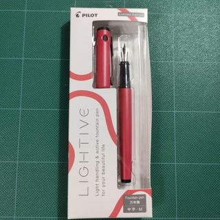 PILOT - パイロット キャップレス Capless 万年筆 ディープレッド F