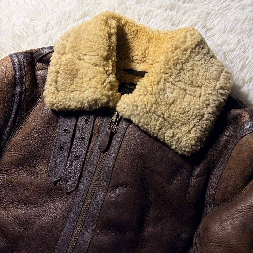 schott - 【米国製】schott フライトジャケット B-3 羊革 ムートン