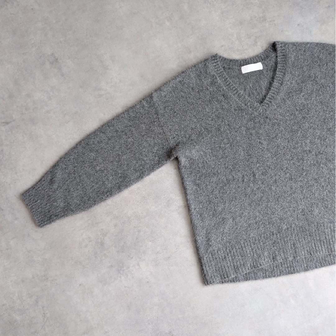 AP STUDIO - AP STUDIO フォックスブレンドラメVネックプルオーバー