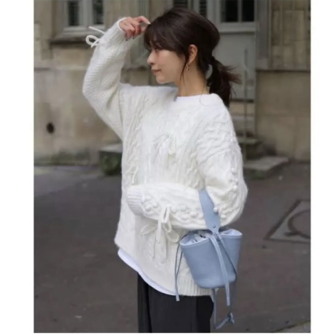 GYPSOPHILA - 【1度着用のみ美品】 ジプソフィラ ケーブルニットプル