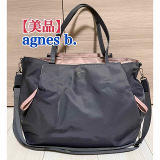 agnes b. - ✨極美品✨2way アニエスベー ショルダーバッグ グリーン