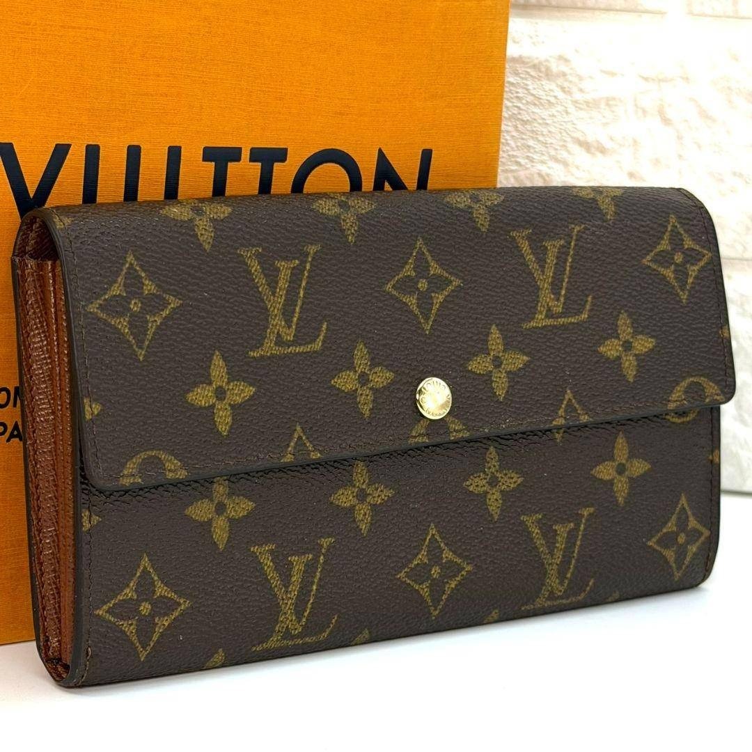 LOUIS VUITTON - 良品 ルイヴィトン モノグラム ポシェット ポルトモネ