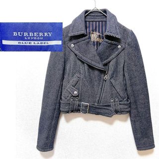 BURBERRY BLUE LABEL - BURBERRY BLUE LABEL ダブルライダース