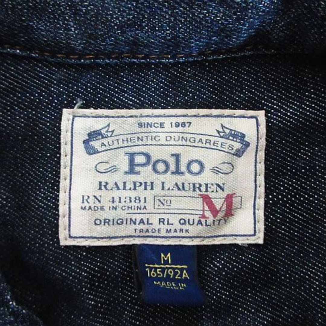 POLO RALPH LAUREN - ポロ ラルフローレン デニム ワンピース 五分袖