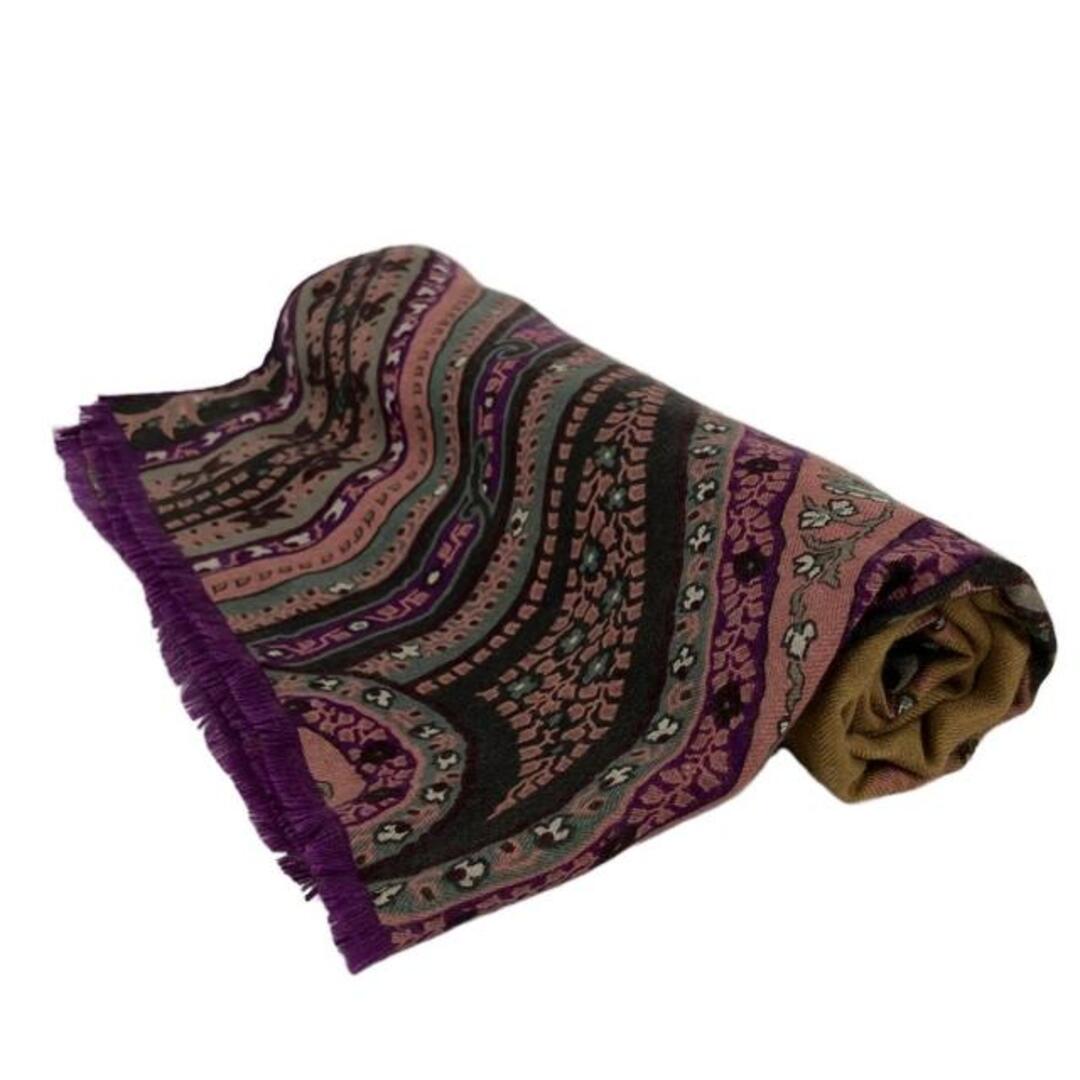 ETRO - ETRO(エトロ) ストール(ショール)美品 - パープル×ダーク