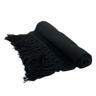 FENDI - FENDI(フェンディ) ストール(ショール)美品 - 黒 ラメ/刺繍