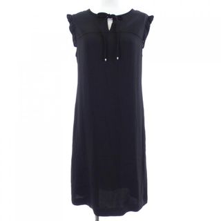 René - Rene relax 38 ルネ ネイビーワンピース カメリアボタンの通販