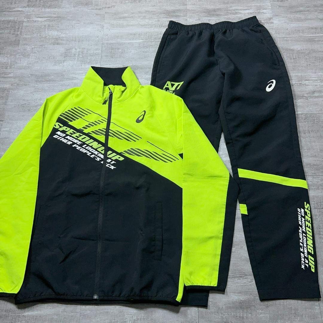 asics - 美品 アシックス ASICS メンズ A77 クロスジャージ 上下