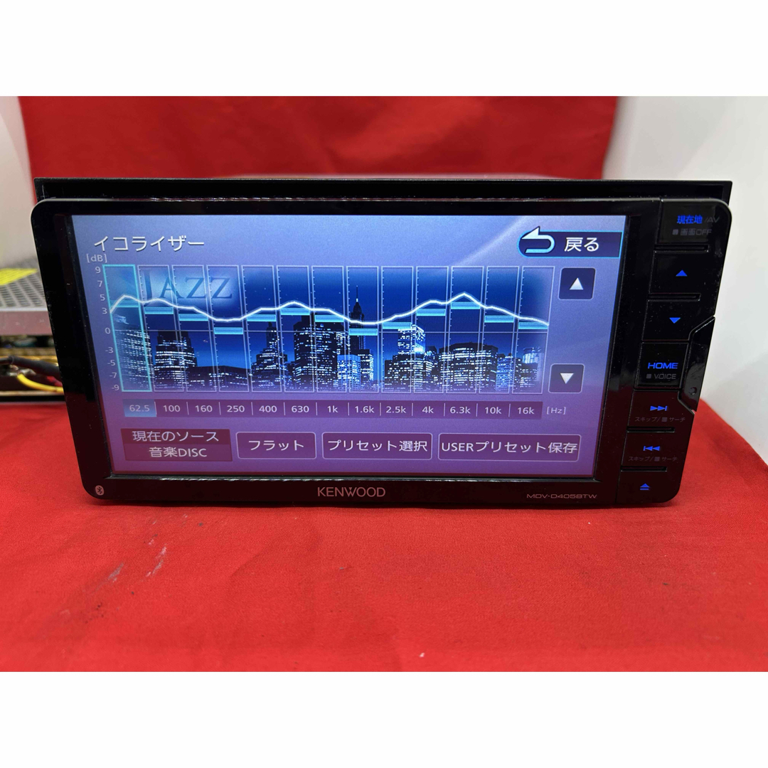 KENWOOD - ⭐︎美品⭐︎KENWOOD 2025春地図 MDV-D405BTW 新品バック