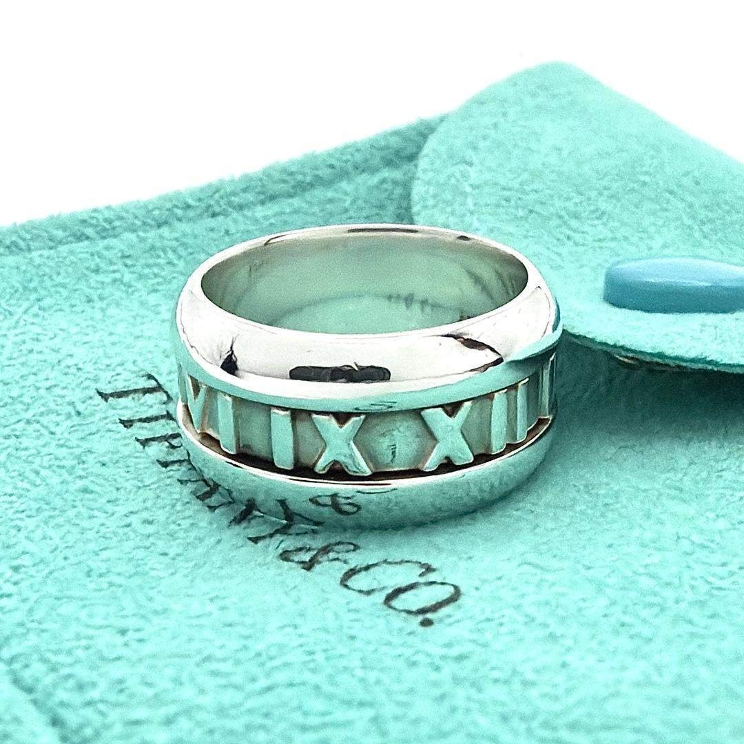 Tiffany & Co. - 極美品 鏡面仕上げ ティファニー アトラス リング 8号