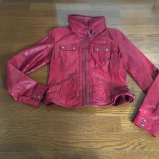 LE CIEL BLEU - LE CIEL BLUE レザージャケットの通販 by ひろころ's