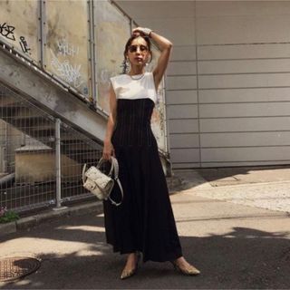 Ameri VINTAGE - ameri vintage 20AW EMILIE GATHER DRESSの通販 by