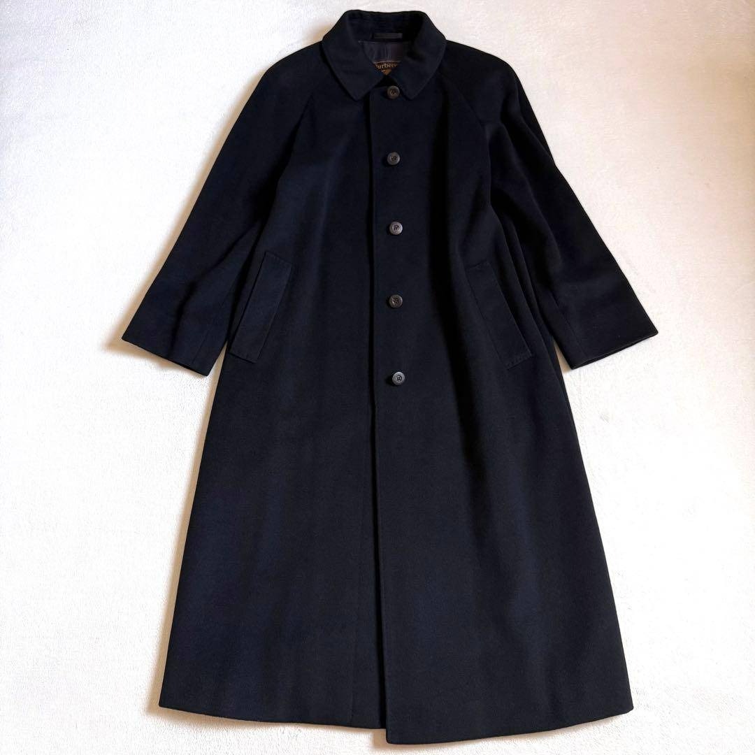 BURBERRY - Burberrys ステンカラーコートカシミア100% ビンテージ 7号