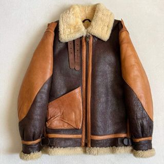 schott - 【米国製】schott フライトジャケット B-3 羊革 ムートン