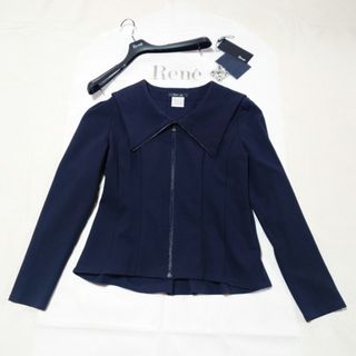 René - 新品未使用 ルネ Rene ツイードジャケット 34の通販 by ツバメ