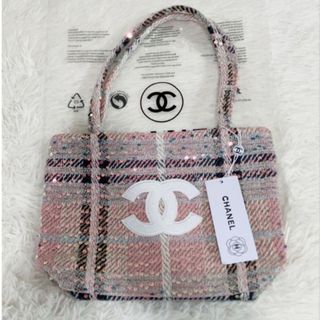 CHANEL - 新品 CHANEL ノベルティ トートバッグ チャーム付き シャネル