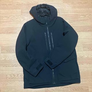 UNIQLO - ユニクロ リサイクルハイブリッドダウンジャケット ブラック