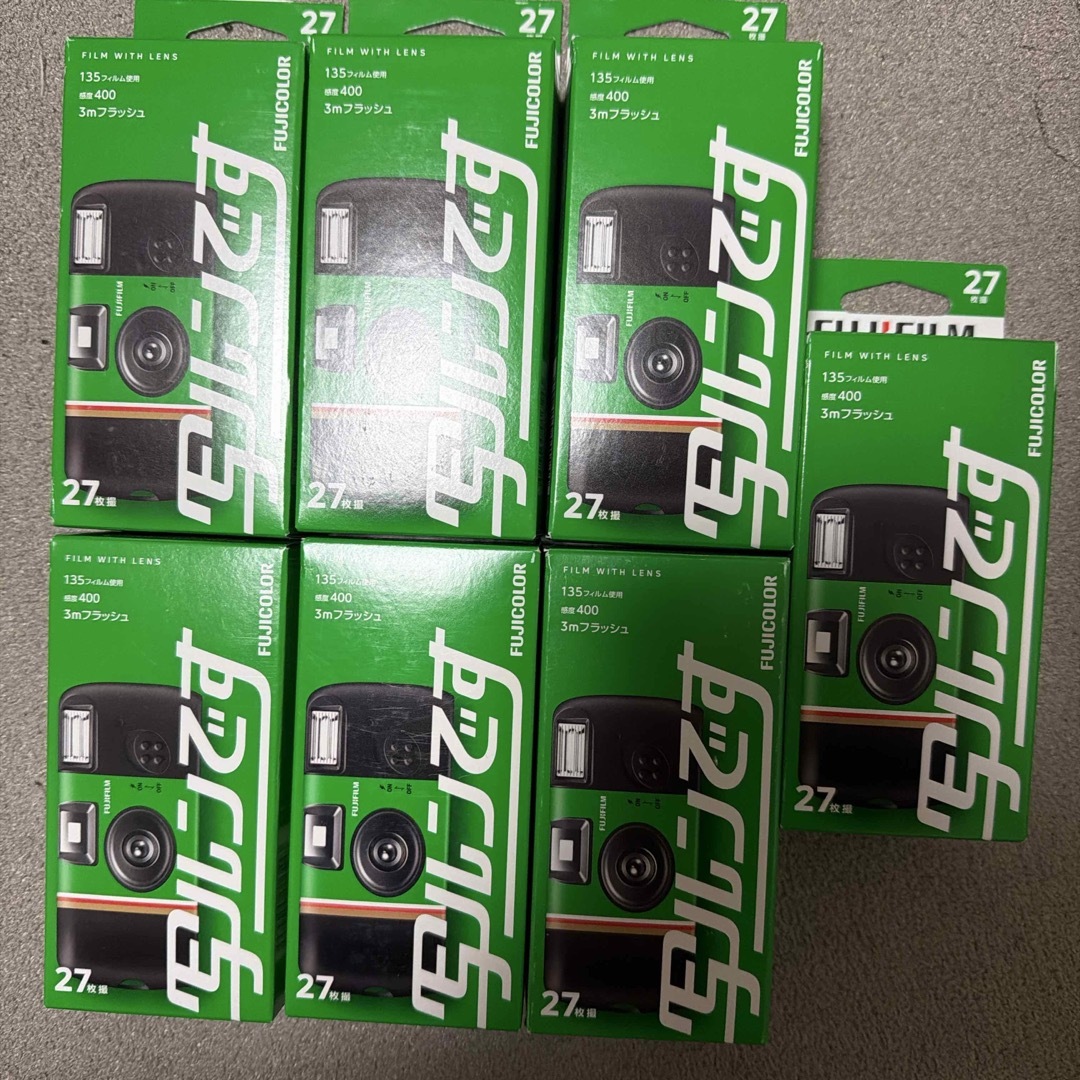 富士フイルム - 富士フイルム 写ルンです 7個 新パッケージの通販 by